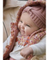 Tuta con gilet stampa neonata