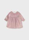 Vestito velluto neonata
