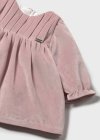 Vestito velluto neonata