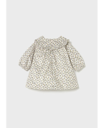 Vestito velluto stampato neonata