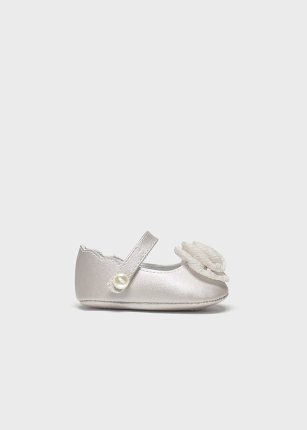 Scarpe fiore neonata