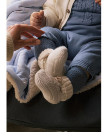 Scarpine tricot neonato