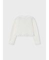 Cardigan tricot bambina