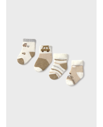 Set 4 calze neonato