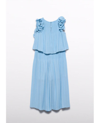 Completo pantalone chiffon plissettata - AbeleLula