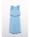 Completo pantalone chiffon plissettata - AbeleLula