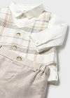 Compl. pant. corto y gilet Grano 0-24 mesi | Mayoral
