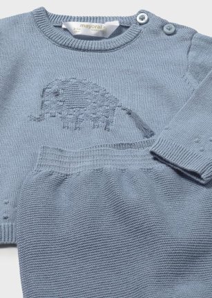 Comp. ghettina maglia Azzurro 0-24 mesi | Mayoral