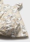Vestito lino stampato         - Mayoral