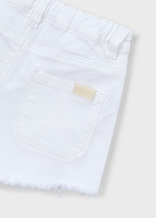 Short sarga basico Bianco 2-9 anni | Mayoral