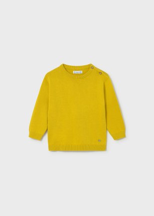 Maglia cotone basico Oliva 6-36 mesi | Mayoral