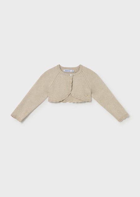 Bolerino tricot basico Nocciola 6-36 mesi | Mayoral