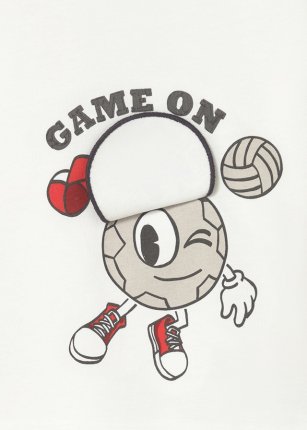 Maglietta m/c play "game on"  - Mayoral