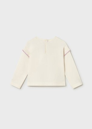 Maglietta m/l Osso-lilla 6-36 mesi | Mayoral