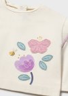 Maglietta m/l Osso-lilla 6-36 mesi | Mayoral