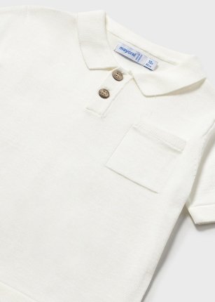 Polo m/c tricot Panna 6-36 mesi | Mayoral