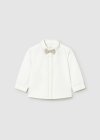 Camicia m/l elegante papillon Panna 6-36 mesi | Mayoral