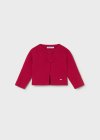 Giacchino lungo tricot Rosso 6-36 mesi | Mayoral