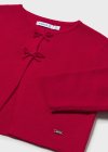 Giacchino lungo tricot Rosso 6-36 mesi | Mayoral
