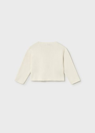Giacchino lungo tricot Bianc Osso 6-36 mesi | Mayoral