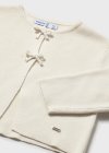 Giacchino lungo tricot Bianc Osso 6-36 mesi | Mayoral