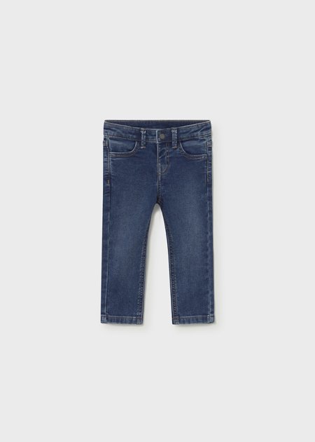 Pantalone soft denim 5 tasche lavaggio scuro | Mayoral