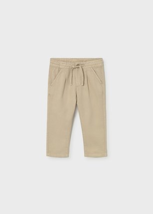Pantalone lino relaxed Anacardo 6-36 mesi | Mayoral