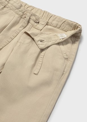 Pantalone lino relaxed Anacardo 6-36 mesi | Mayoral
