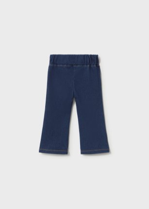 Leggings flared twill lavaggio scuro 6-36 mesi | Mayoral