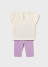 Comp.leggings stampato Lilac 6-36 mesi | Mayoral