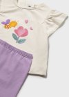 Comp.leggings stampato Lilac 6-36 mesi | Mayoral
