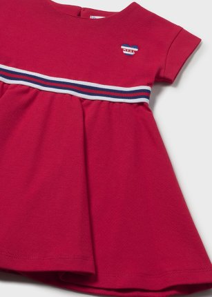 Vestito punto granito Rosso 6-36 mesi | Mayoral