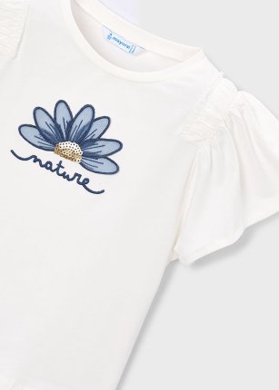 Maglia m/c Ecrù 2-9 anni | Mayoral
