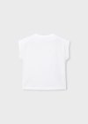 Maglia m/c Ecrù/lago 2-9 anni | Mayoral