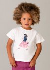 Maglia m/c Bianco 2-9 anni 3011 | Mayoral