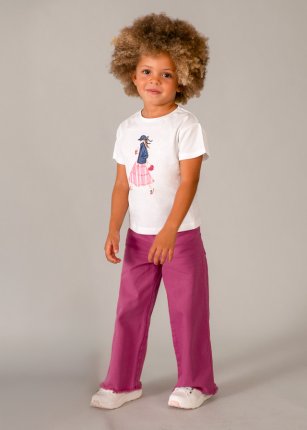 Maglia m/c Bianco 2-9 anni 3011 | Mayoral