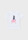 Maglia m/c Bianco 2-9 anni 3011 | Mayoral