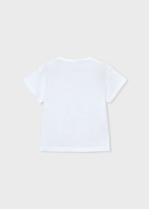 Maglia m/c Bianco 2-9 anni 3011 | Mayoral