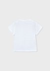 Maglia m/c Bianco 2-9 anni 3011 | Mayoral