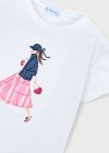 Maglia m/c Bianco 2-9 anni 3011 | Mayoral