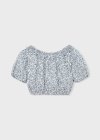 Top dobby stampa Celeste 2-9 anni | Mayoral