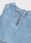 Top denim fluid lavaggio chiaro 2-9 anni | Mayoral