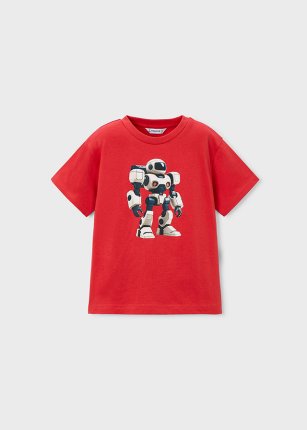 shirt m/c robot Pomodoro 2-9 anni | Mayoral