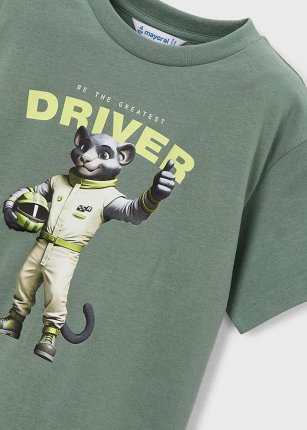 Maglietta m/c driver Verde 2-9 anni | Mayoral
