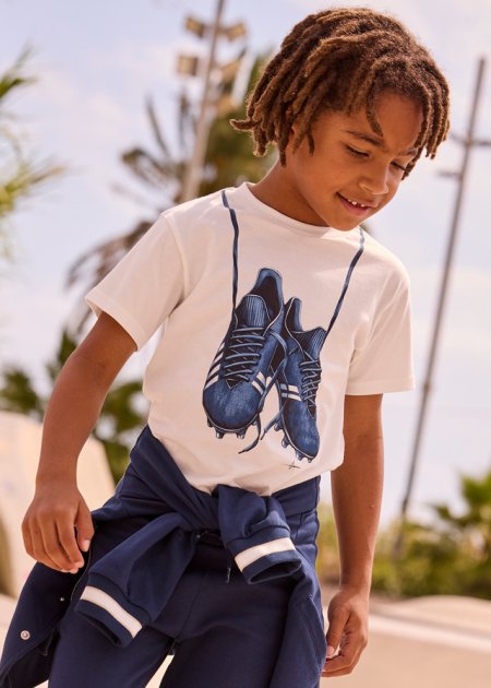 Maglietta m/c pantofole Panna 2-9 anni | Mayoral