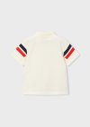 Polo m/c fasce Panna-pomo 2-9 anni | Mayoral