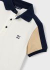 Polo m/c coordinato Panna-noce 2-9 anni | Mayoral