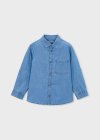 Camicia m/l denim lavaggio mezzo 2-9 anni | Mayoral