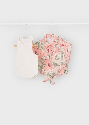 Blusa 2 pezzi Mandarino 2-9 anni | Mayoral