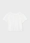 Blusa combinato guipur Panna 2-9 anni | Mayoral